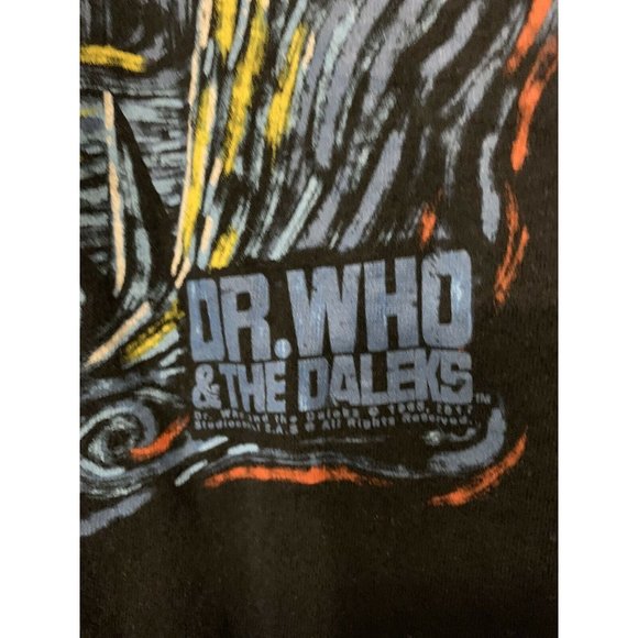 Dr‎ Who And The Daleks Mens T Shirt Sz S Black - Picture 3 of 6